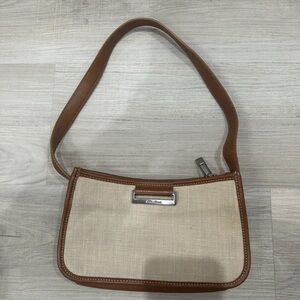 Cole Haan Tan and Brown Shoulder Bag